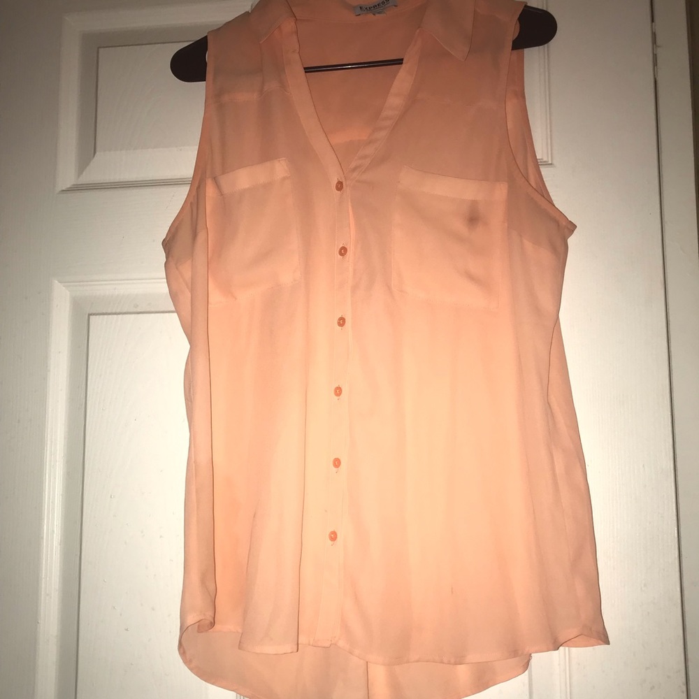 Dressy Express top. Used flash in the first pic.